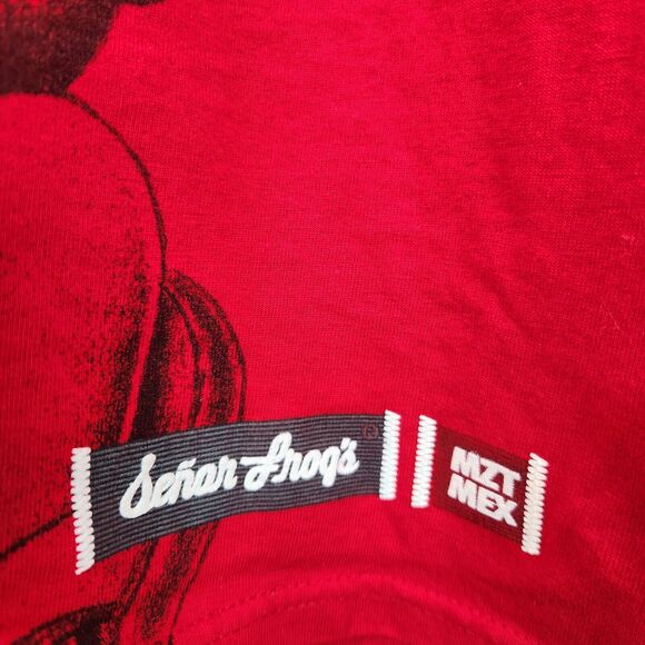 Senor Frogs Full Frontside Short Sleeve Graphic Tee Large - Picture 3 of 5